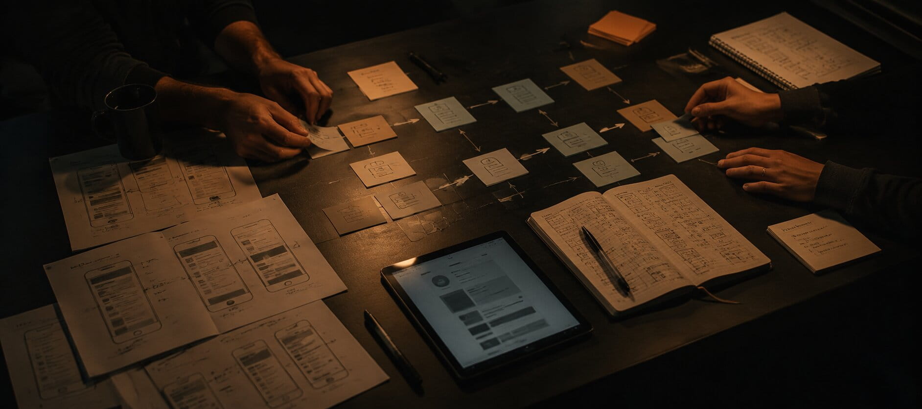 Gobrel Labs engineers at work on a product development engagement